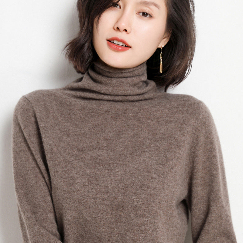 Turtleneck Cashmere Sweater Pure Cashmere