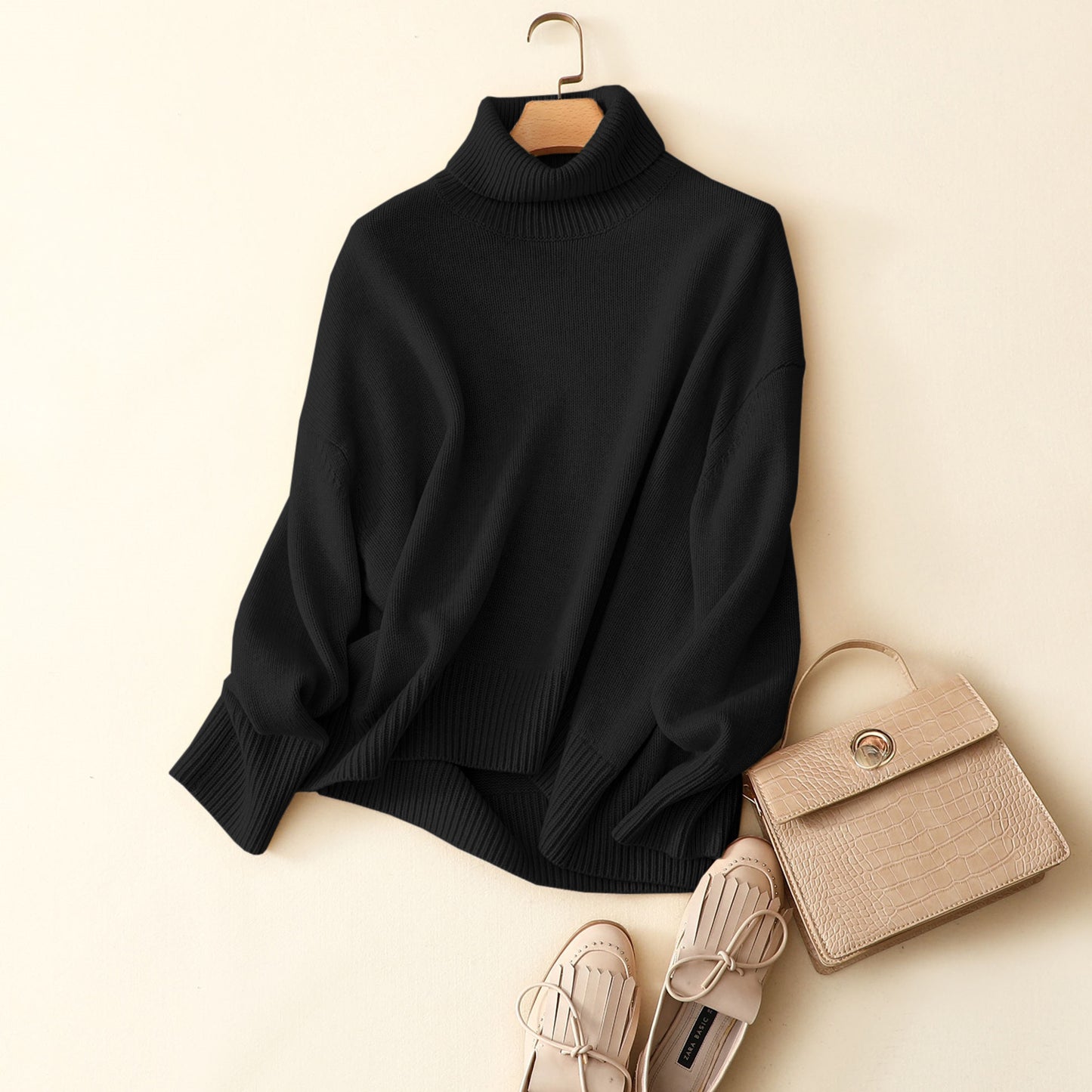 Kasanna Turtleneck Cashmere Sweater