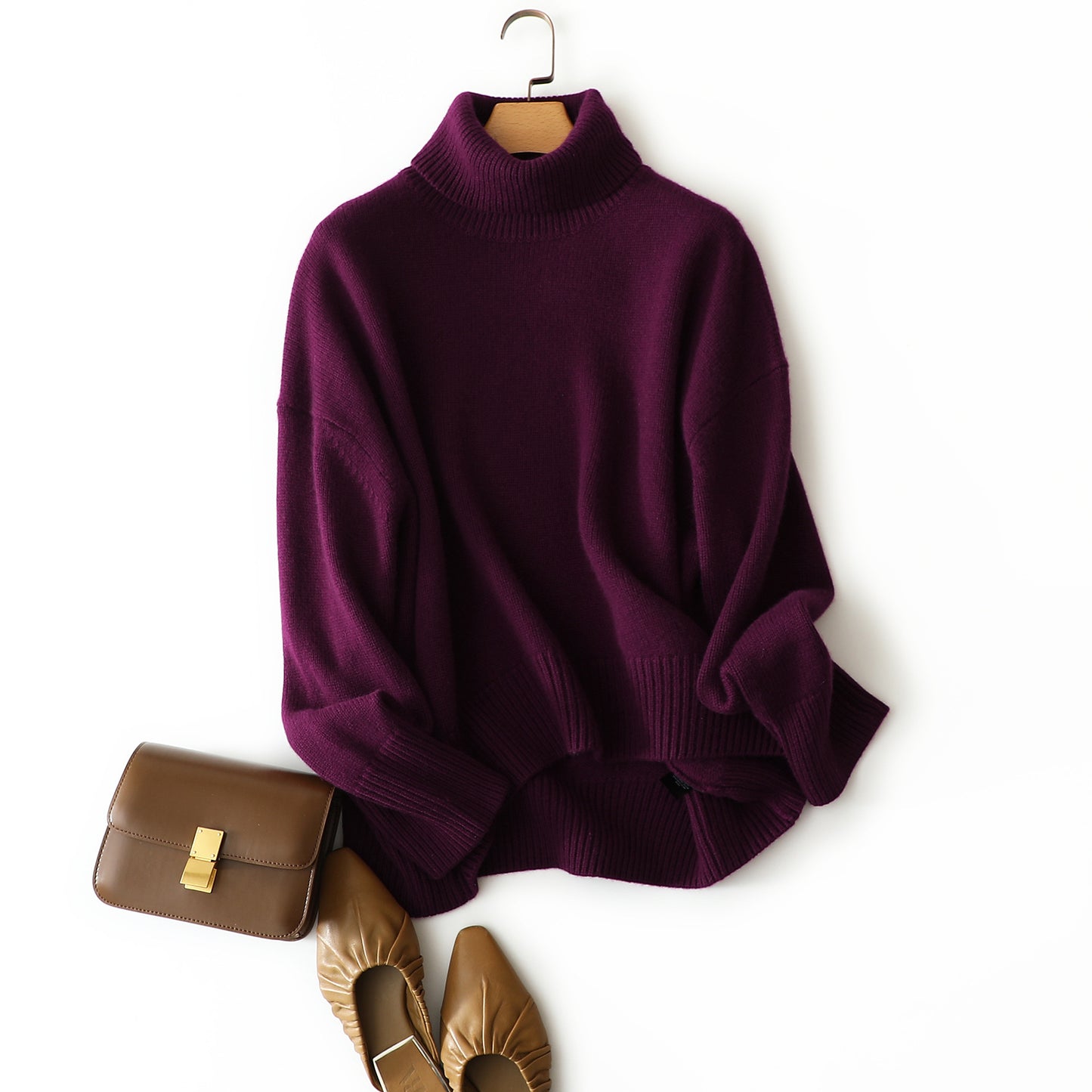 Kasanna Turtleneck Cashmere Sweater