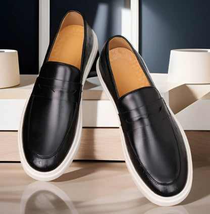 Breathable British Style Loafers Men