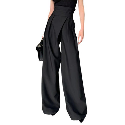 Fashion Drooping Wide-leg Pants Women