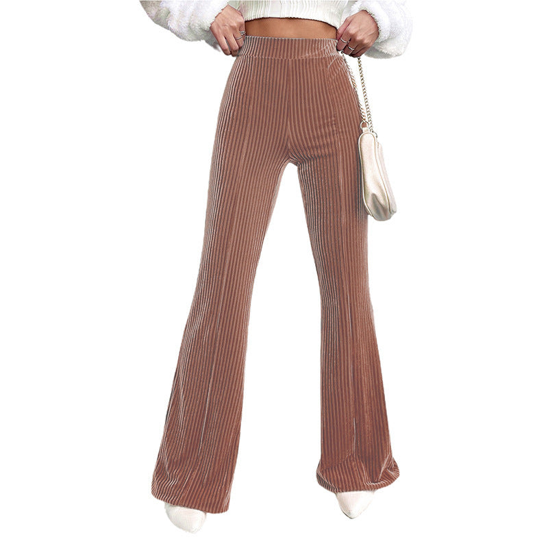 Corduroy Wide-leg Casual Pants Women