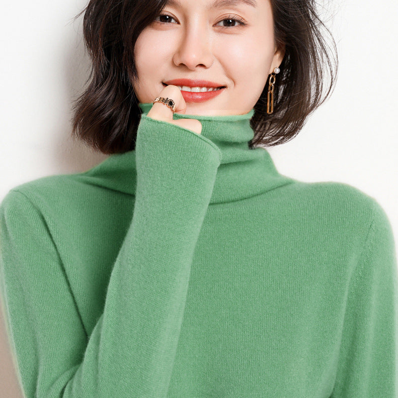 Turtleneck Cashmere Sweater Pure Cashmere