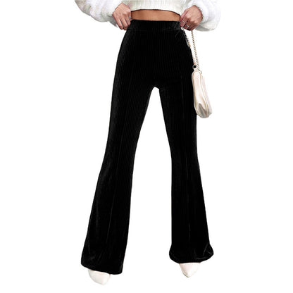 Corduroy Wide-leg Casual Pants Women